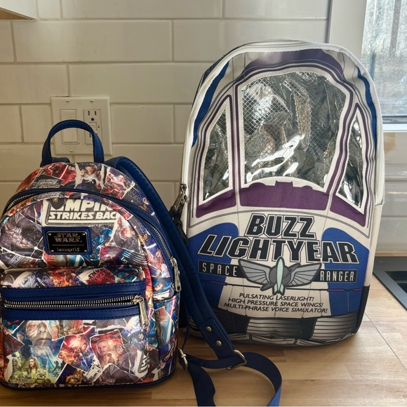 Buzz Lightyear Space Ranger Adult Backpack - Picture 6 of 7